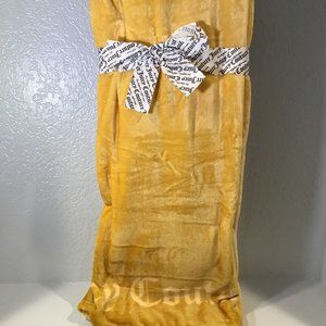 Juicy ombre yellow printed throw 50 x70 inch